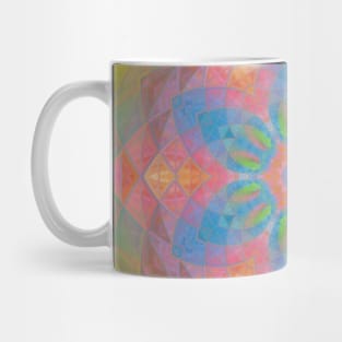 Rainbow Mandala Cheerful Happy Mug